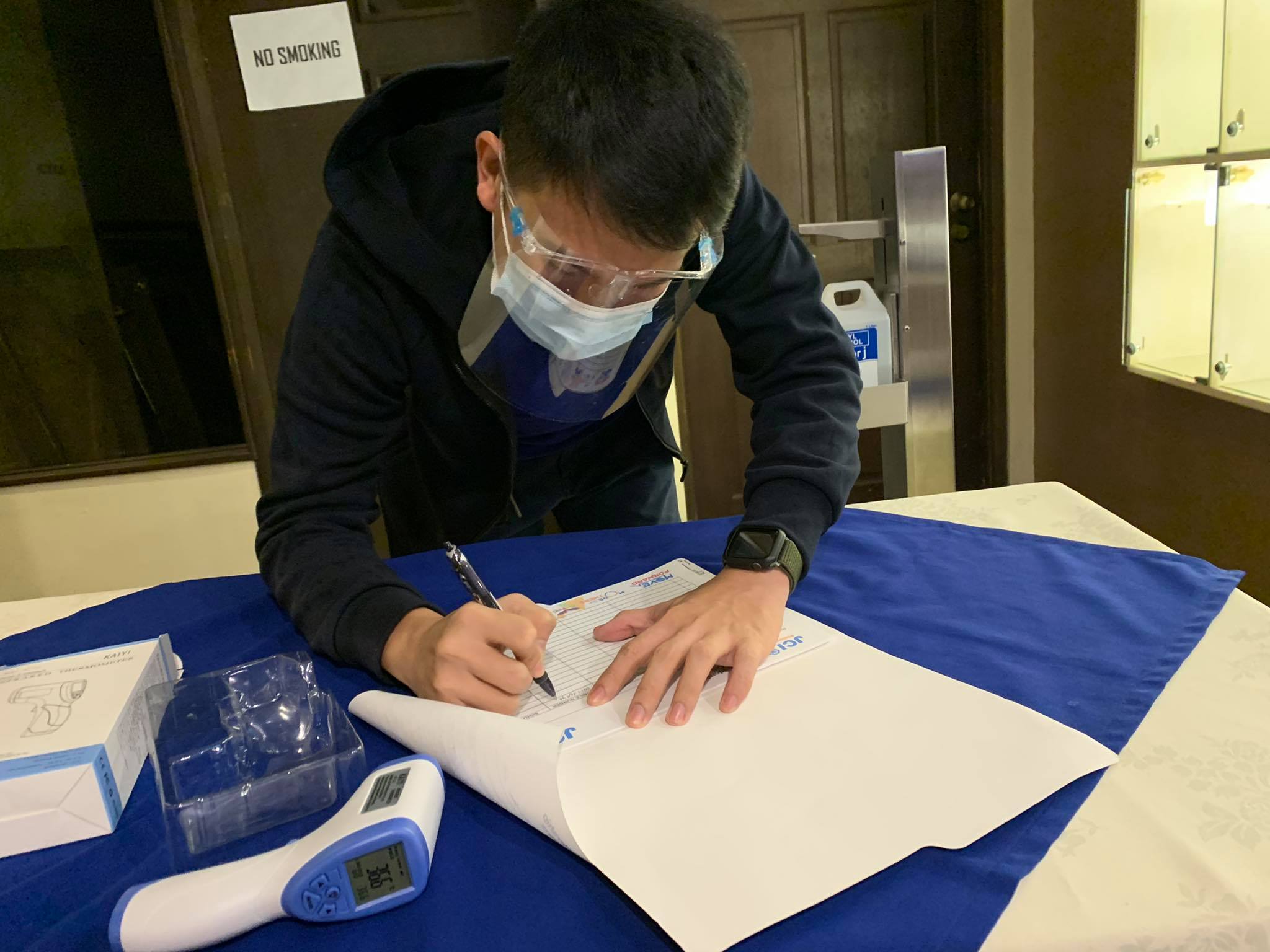 JCI Legazpi Complies with New Normal Protocols