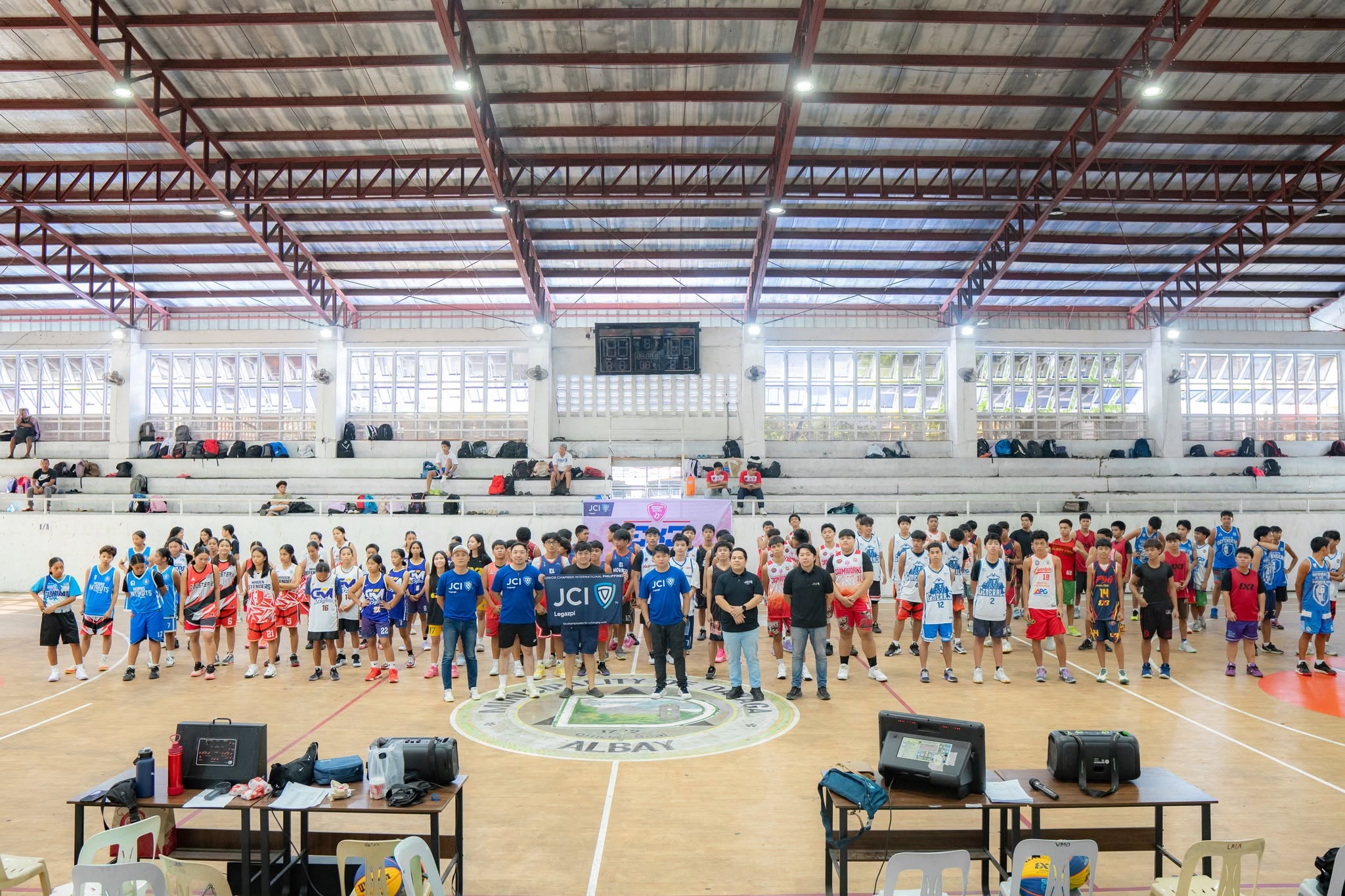 JCI Legazpi and SBP Stage the 3×3 Tatluhan